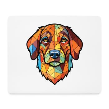 Cimarron Uruguayo Dog Breed Colorful Watercolor - Mouse Pad (horizontal) - white - Front