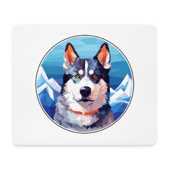 Cao De Seo Miguel Hunderasse Cartoon Kawaii Waterco - Mousepad (Querformat) - Weiß - Vorne