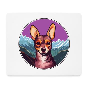 Peruvian Inca Orchid Dog Breed Cartoon Kawaii Wate - Mouse Pad (horizontal) - white - Front