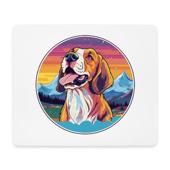 Smalandsstovare Smålandhund Hund Rasse Cartoon Ka - Mousepad (Querformat) - Weiß - Vorne