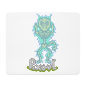 PIXOUL - Mousepad (Querformat) - Weiß - Vorne