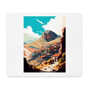 Afyonkarahisar Turkey Giftr Vintage Travel Poster - Mouse Pad (horizontal) - white - Front