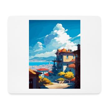 Diyarbakır Turkey Vintage Travel Poster Souvenir - Mouse Pad (horizontal) - white - Front