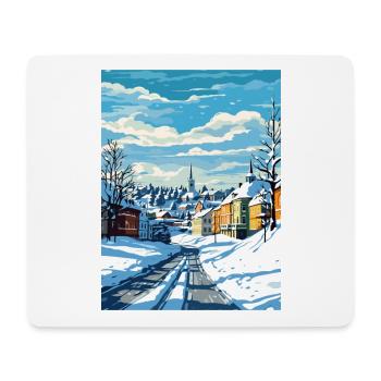 Lahti Finland Vintage Travel Poster WPA Souvenir - Mouse Pad (horizontal) - white - Front