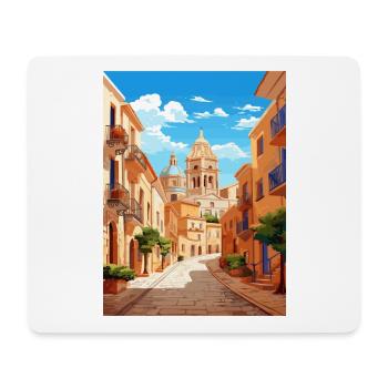 Alicante Spanien Vintage Reiseposter WPA Souvenir - Mousepad (Querformat) - Weiß - Vorne