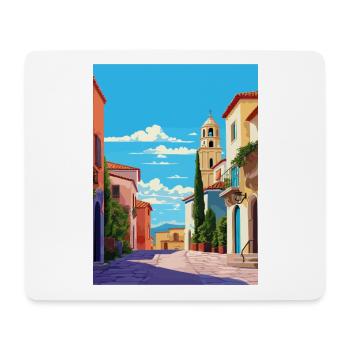 Andalusien Spanien Vintage Reiseplakat WPA Souvenir - Mousepad (Querformat) - Weiß - Vorne