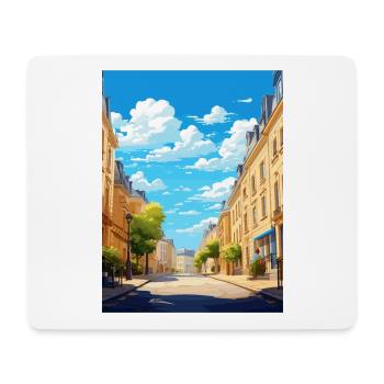 Nancy Frankreich Vintage Reiseplakat WPA Souvenir - Mousepad (Querformat) - Weiß - Vorne