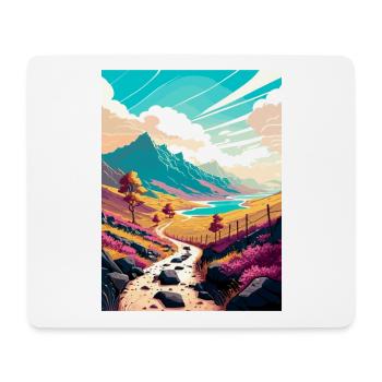 West Highland Decoration Scottish Highlands Travel - Mouse Pad (horizontal) - white - Front