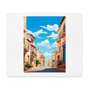 Palma Nova Spain Vintage Travel Poster Souvenir - Mouse Pad (horizontal) - white - Front