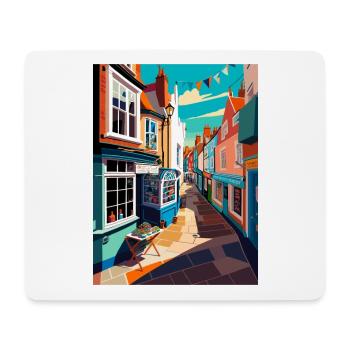 Folkestone England Kent Vintage Reiseposter WPA - Mousepad (Querformat) - Weiß - Vorne