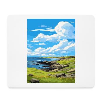 Isle Of Sanday Schottland Vintage Reiseposter WPA - Mousepad (Querformat) - Weiß - Vorne