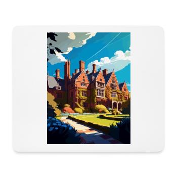 Chartwell Decoration Vintage Travel Poster WPA Art - Mouse Pad (horizontal) - white - Front