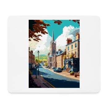 Ulverston Decoration Vintage Travel Poster WPA Art - Mouse Pad (horizontal) - white - Front