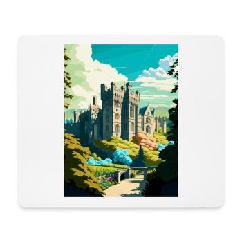 Arundel Decoration Vintage Travel Poster Souvenir - Mouse Pad (horizontal) - white - Front