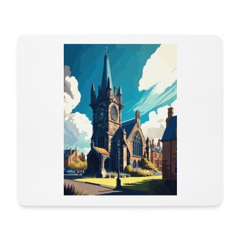 St Andrews Scotland Vintage Travel Poster Souvenir - Mouse Pad (horizontal) - white - Front