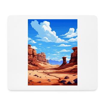 Goblin Valley State Park Vintage Reiseposter WPA - Mousepad (Querformat) - Weiß - Vorne