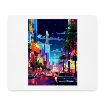 Las Vegas Nevada Vintage Reiseposter Souvenir - Mousepad (Querformat) - Weiß - Vorne