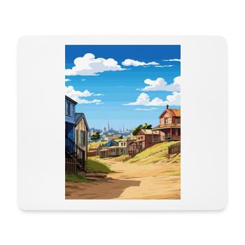 Sovereign Hills Australien Vintage Reiseposter - Mousepad (Querformat) - Weiß - Vorne