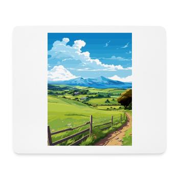 Havelock North New Zealand Vintage Travel Poster - Mouse Pad (horizontal) - white - Front