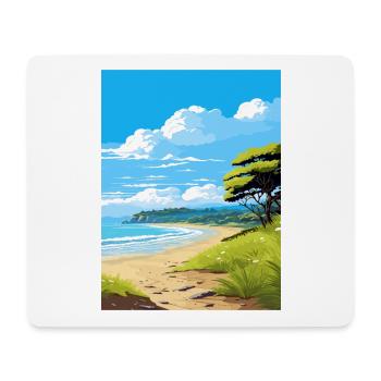 Rakiura Nationalpark Neuseeland Reiseposter - Mousepad (Querformat) - Weiß - Vorne