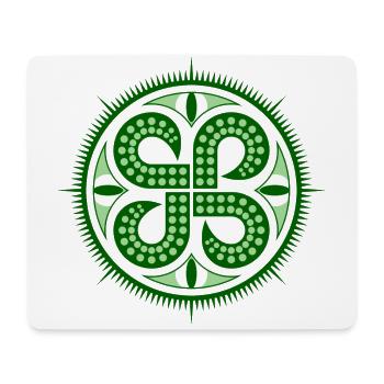 St. Stentacles (grün) - Mousepad (Querformat) - Weiß - Vorne