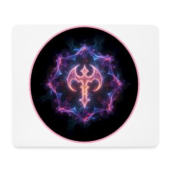 Axt-Symbol - Mousepad (Querformat) - Weiß - Vorne