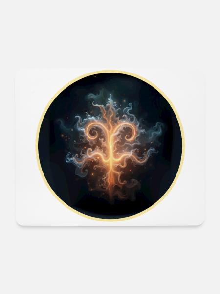 Im Symbol - Mousepad (Querformat) - Weiß