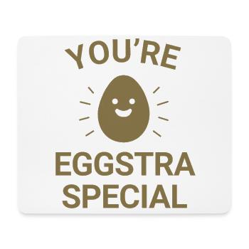 You're eggstra special - Mouse Pad (horizontal) - white - Front