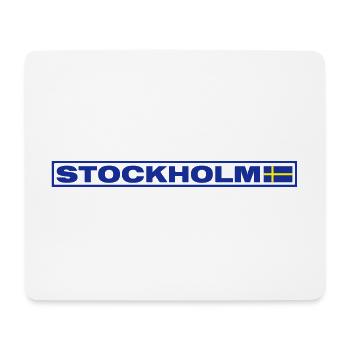 STOCKHOLM - Mousepad (Querformat) - Weiß - Vorne