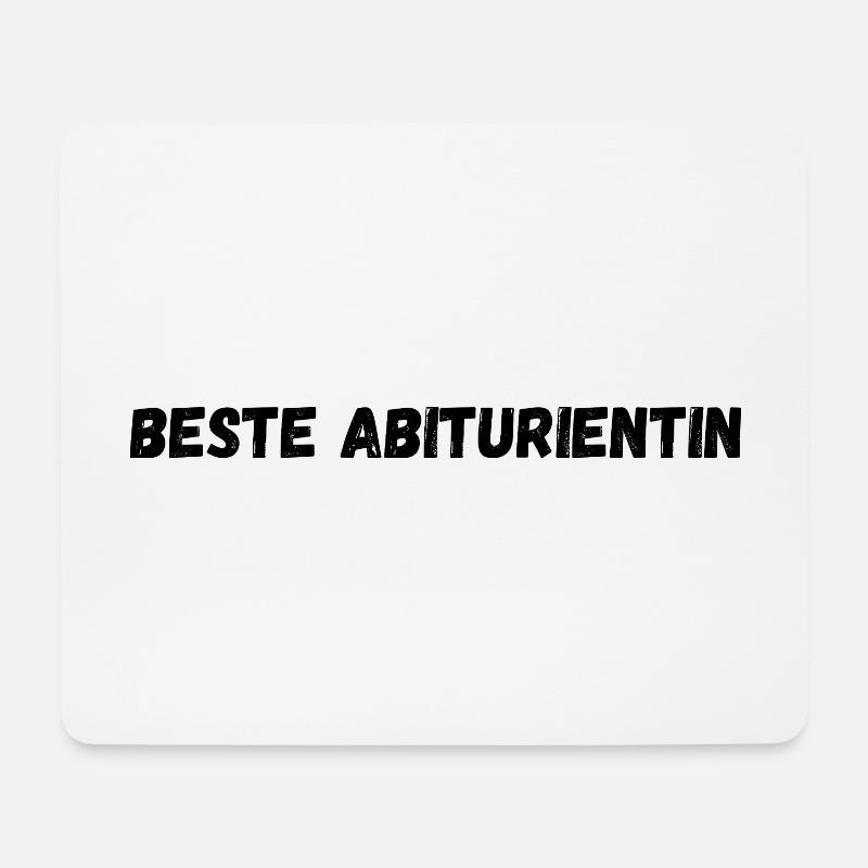 Bester Abiturient 4 - Mousepad (Querformat) - Weiß