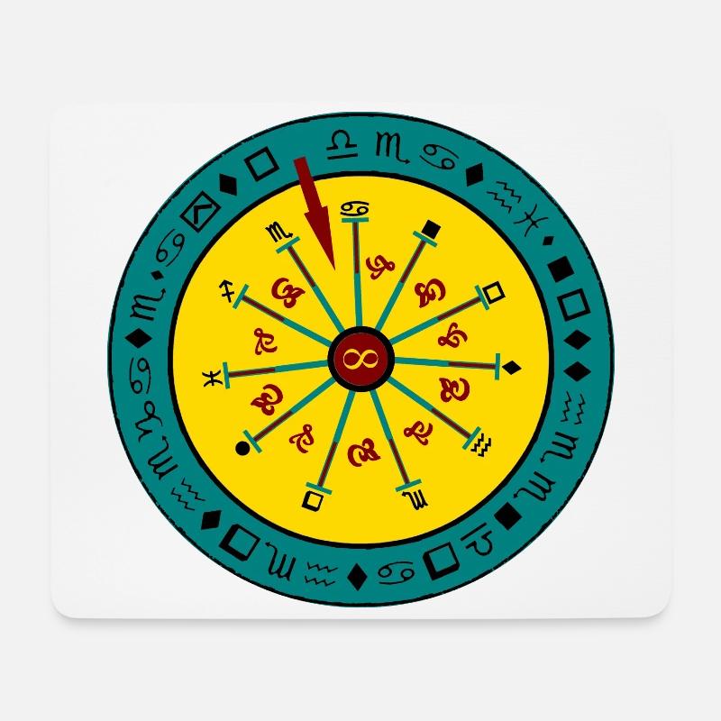 Unendlichkeitssymbol - Mousepad (Querformat) - Weiß