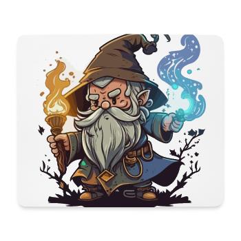 Mystische Magie - Mousepad (Querformat) - Weiß - Vorne