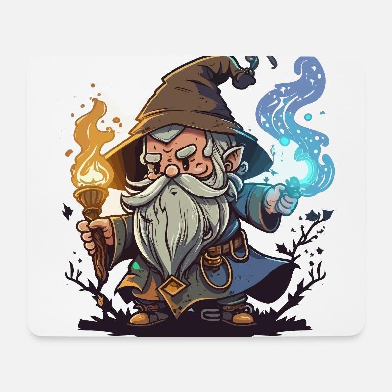 Mystical Magic - Mouse Pad (horizontal) - white