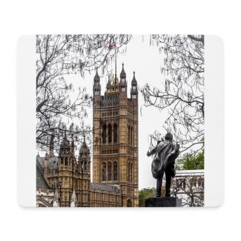 Victoria Tower Majesty - Mousepad (Querformat) - Weiß - Vorne
