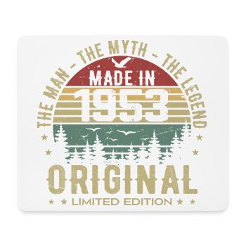 Original 1953 Retro 1953 Birthday Gift 1953 - Mouse Pad (horizontal) - white - Front