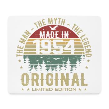 Original 1954 Retro 1954 Birthday Gift 1954 - Mouse Pad (horizontal) - white - Front