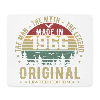 Original 1966 Retro 1966 Birthday Gift 1966 - Mouse Pad (horizontal) - white - Front