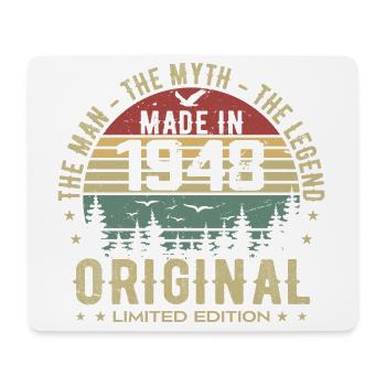 Original 1948 Retro 1948 Birthday Gift 1948 - Mouse Pad (horizontal) - white - Front