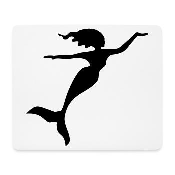 Mermaid - Mouse Pad (horizontal) - white - Front
