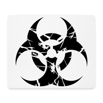 nuclear - Mouse Pad (horizontal) - white - Front