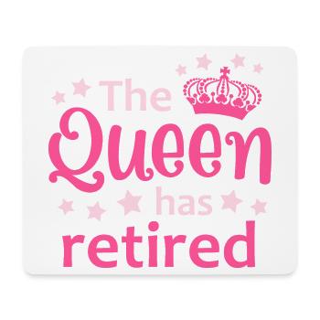 Pension Retirement Pensioner - Mouse Pad (horizontal) - white - Front