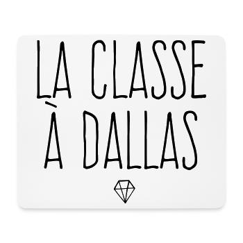 La classe à Dallas - Tapis de souris (format paysage) - blanc - Devant