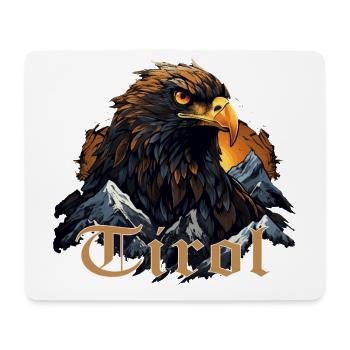 Tirol T-Shirt für Tiroler &Tirolerinnen Adler - Mousepad (Querformat) - Weiß - Vorne