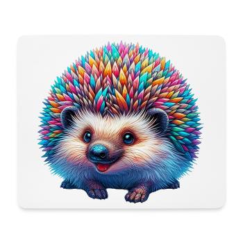 Hedgehog - Mouse Pad (horizontal) - white - Front