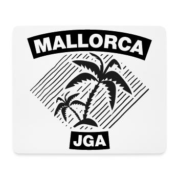 Mallorca – Bachelor party under palm trees 2C - Mouse Pad (horizontal) - white - Front
