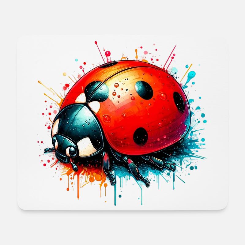 Ladybird - Mouse Pad (horizontal) - white