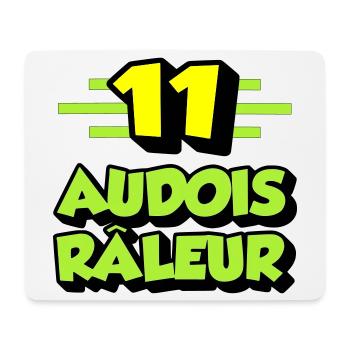 Complaining Audois - Mouse Pad (horizontal) - white - Front