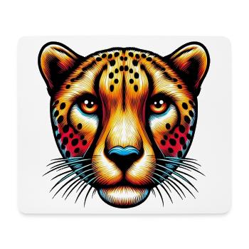Cheetah - Mouse Pad (horizontal) - white - Front