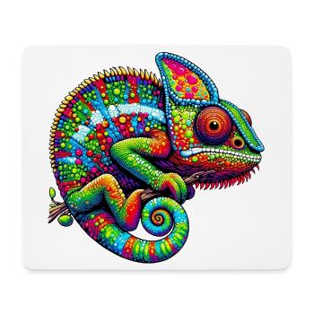 Chameleon - Mouse Pad (horizontal) - white - Front
