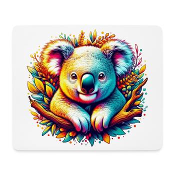 Koala - Mousepad (Querformat) - Weiß - Vorne